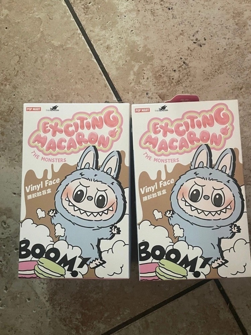 POP MART The Monsters Exciting Macaron 100% Authentic Vinyl Face Blind Box